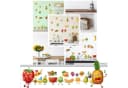 Sunnywall Wandtattoo Comic Fruits Bunt Selbstklebend Bild 4