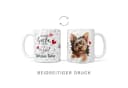 Sunnywall Tasse Yorkshire Terrier Keramik Weiß Bild 4