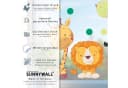 Sunnywall Fensterbild Safari Freunde Bunt Wiederverwendbar Bild 5