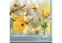 Sunnywall Fensterdekoration Bienen auf Honigsuche - Wiederverwendbar Bild 2