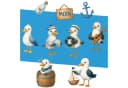 Sunnywall Wandtattoo Maritim Möwen - Selbstklebend Konturgeschnitten Bild 1