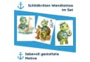 Sunnywall Wandtattoo Maritim Schildkröte - Selbstklebend & Konturgeschnitten Bild 4
