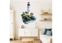 Sunnywall Wandtattoo Maritim Leuchtturm Aquarellstil Selbstklebend Bild 1