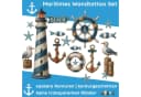 Sunnywall Wandtattoo Maritim Set mit Leuchtturm & Möwen Bild 3