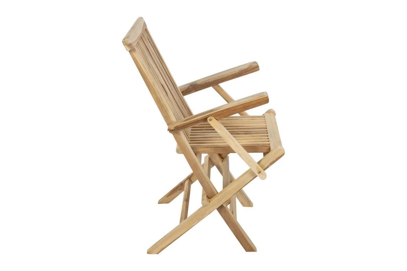 SAM® Gartenstuhl Alcudia Teakholz massiv klappbar mit Armlehnen - Bild 4