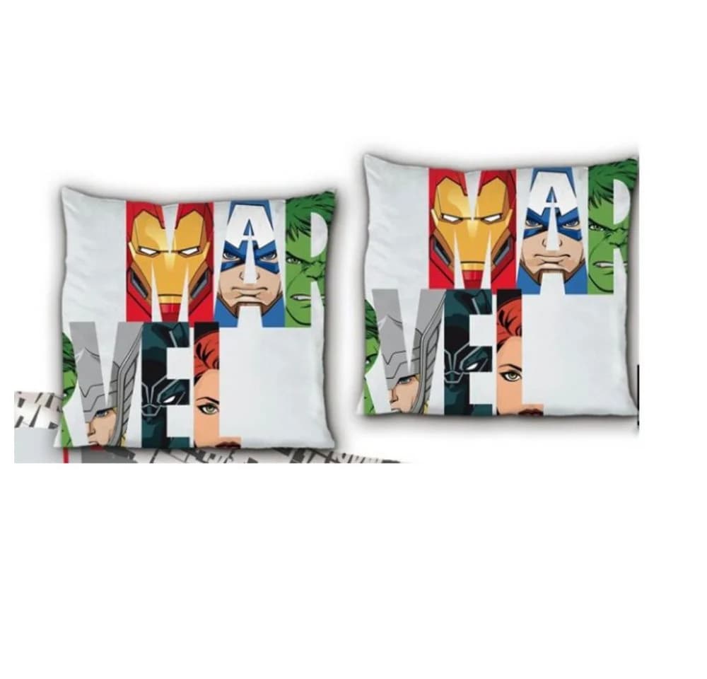 Marvel Avengers Bettwäsche Set Mikrofaser 135-140x200 cm