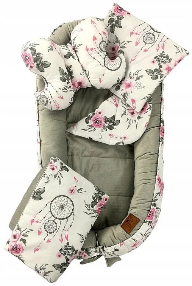 Pamek 10-in-1 Babynest Babybett Kokon Baumwolle - Bild 3