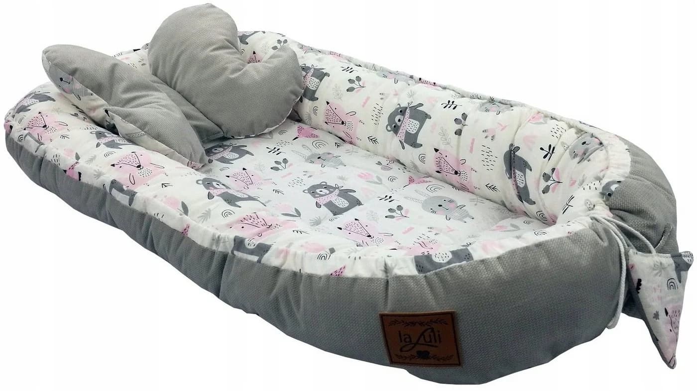 Pamek Babybett 10in1 Babynest Kokon Baumwolle Made in Europe - Bild 5