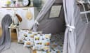 Pamek Tipi-Zelt Kinder Spielzelt Teepee 6-tlg. Set Bild 1
