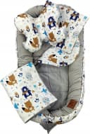 Pamek Babybett 10in1 Babynest Kokon Baumwolle Velvet Bild 1