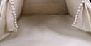 Pamek Tipi-Zelt Basic Kinder Spielzelt Teepee Beige 7-tlg Bild 5