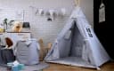 Pamek Tipi-Zelt 7-tlg. mit Bodenmatte, Kissen & Stabilisator Bild 3