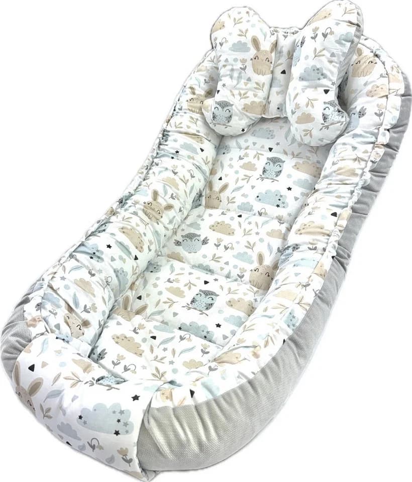 Pamek Bettnestchen Babybett FLUFFY Weiß Antiallergisch - Bild 2