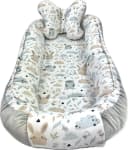 Pamek Bettnestchen Babybett FLUFFY Weiß Antiallergisch Bild 3