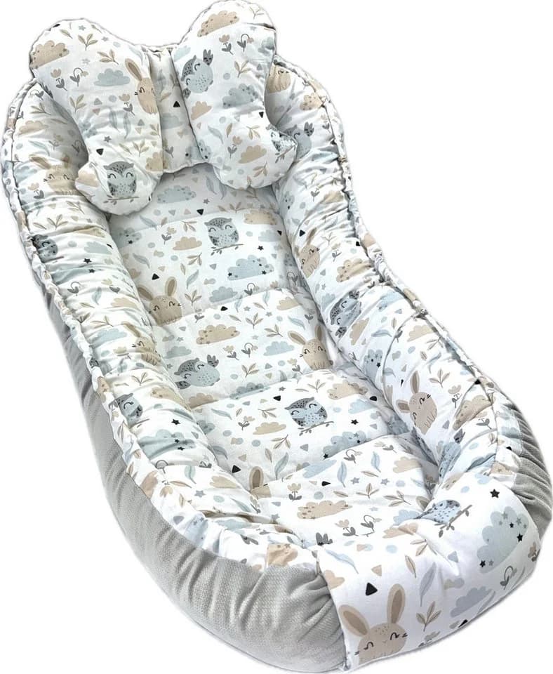 Pamek Bettnestchen Babybett FLUFFY Weiß Antiallergisch - Bild 4