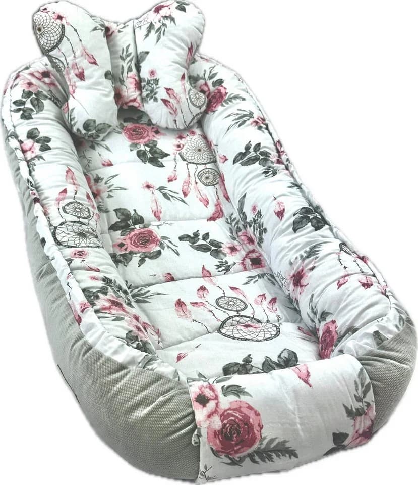 Pamek Bettnestchen Babybett Babynestchen Kokon mit Schmetterling-Kissen - Bild 2