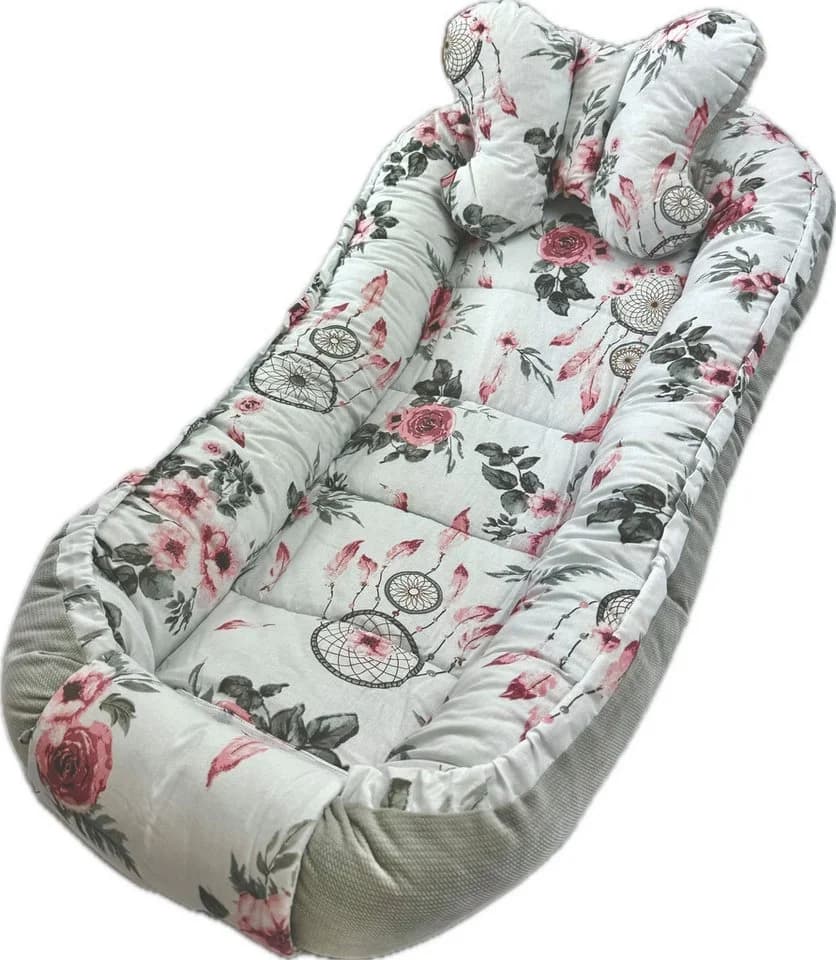 Pamek Bettnestchen Babybett Babynestchen Kokon mit Schmetterling-Kissen - Bild 3