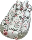 Pamek Bettnestchen Babybett Babynestchen Kokon mit Schmetterling-Kissen Bild 4