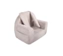 Pamek Kindersessel Rosa mit Hasenohren - Ergonomischer Kinderstuhl Bild 2