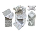 Pamek 10-in-1 Babynest Set mit Kokon, Matratze und Kissen Bild 2