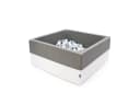 Ajababy Bällebad XXL Luxus mit 200 Bällen Grau/Silber/Weiß Bild 5