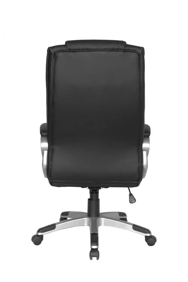 byLIVING Chefsessel Derek-XXL Kunstleder Schwarz Silber - Bild 4