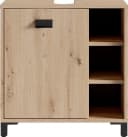 byLiving Wellness Waschbeckenunterschrank 60cm Braun Eichefarben Bild 3