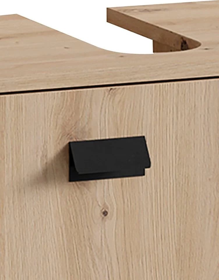byLiving Wellness Waschbeckenunterschrank 60cm Braun Eichefarben - Bild 5