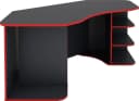byLIVING Gamingtisch Thanatos Eckschreibtisch Anthrazit Rot Modern Bild 4