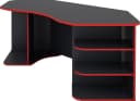 byLIVING Gamingtisch Thanatos Eckschreibtisch Anthrazit Rot Modern Bild 5