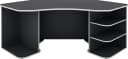 byLIVING Gamingtisch Thanatos Weiß Anthrazit Moderner Eckschreibtisch Bild 3