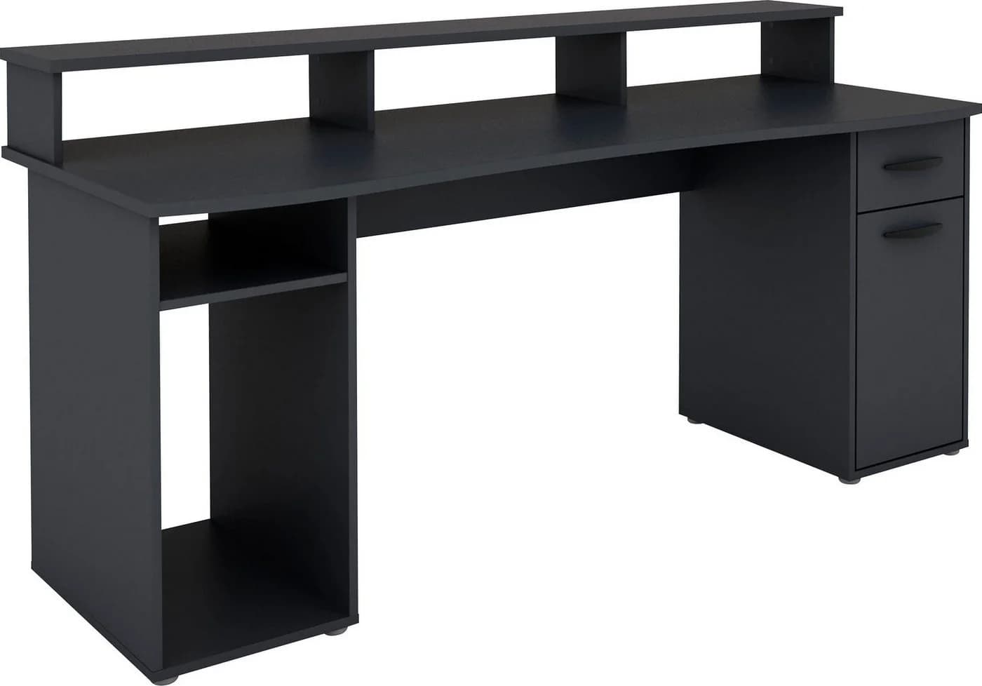 byLIVING Gamingtisch Fantastic Grau mit Aufsatz - Bild 2