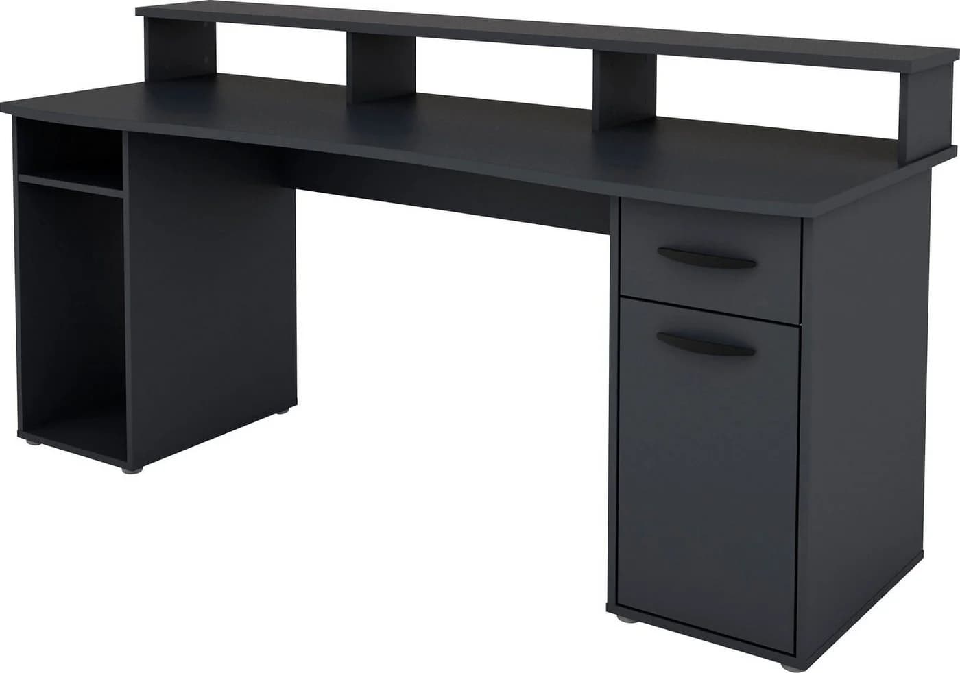 byLIVING Gamingtisch Fantastic Grau mit Aufsatz - Bild 3
