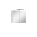 byLIVING Spiegelschrank SPREE 70 cm Weiß LED-Beleuchtung Bild 1