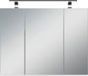 byLIVING Spiegelschrank Spree Weiß LED Soft-Close Steckdose Bild 1