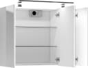 byLIVING Spiegelschrank Spree Weiß LED Soft-Close Steckdose Bild 3