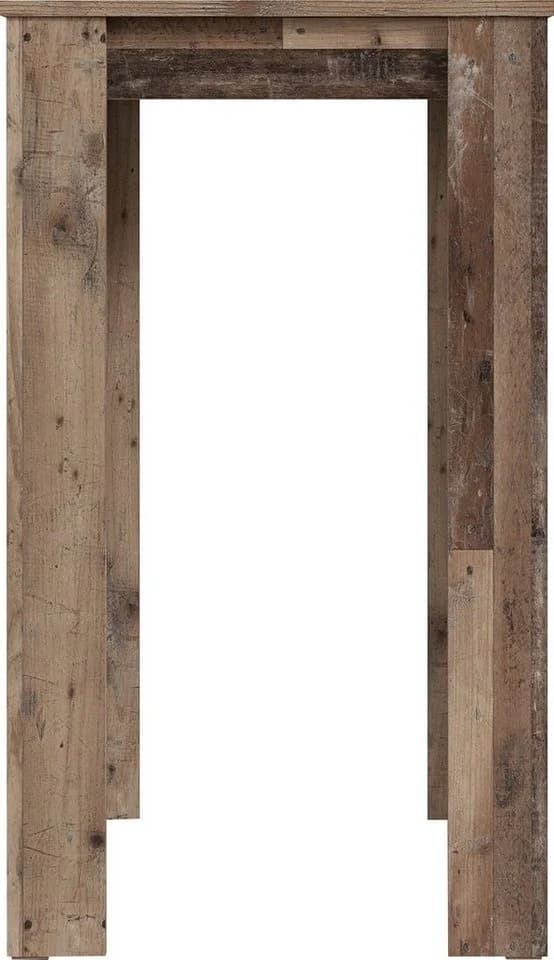 byLIVING Bartisch NELE Industrial Holzwerkstoff Braun - Bild 2