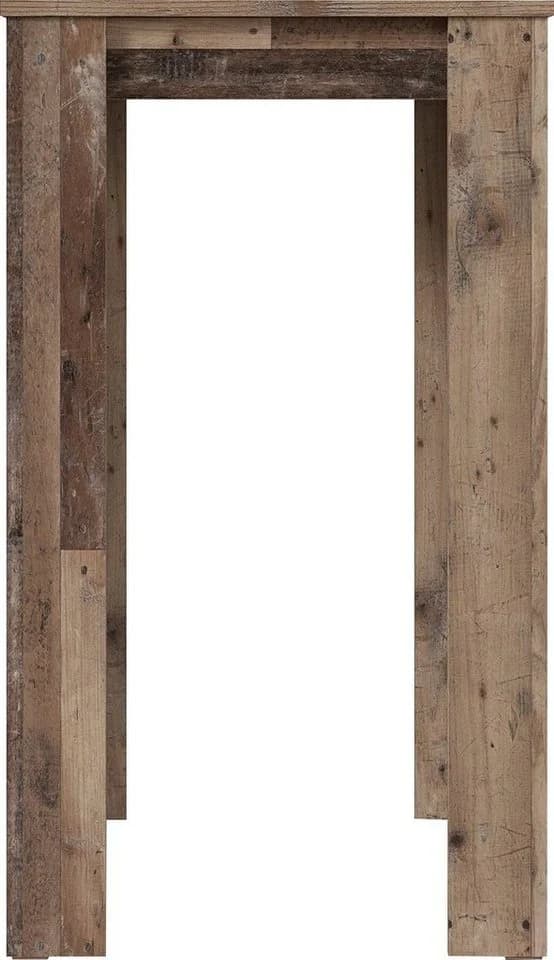 byLIVING Bartisch NELE Industrial Holzwerkstoff Braun - Bild 4