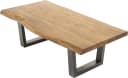 byLIVING Couchtisch Judy Massivholz Braun Schwarz Bild 4