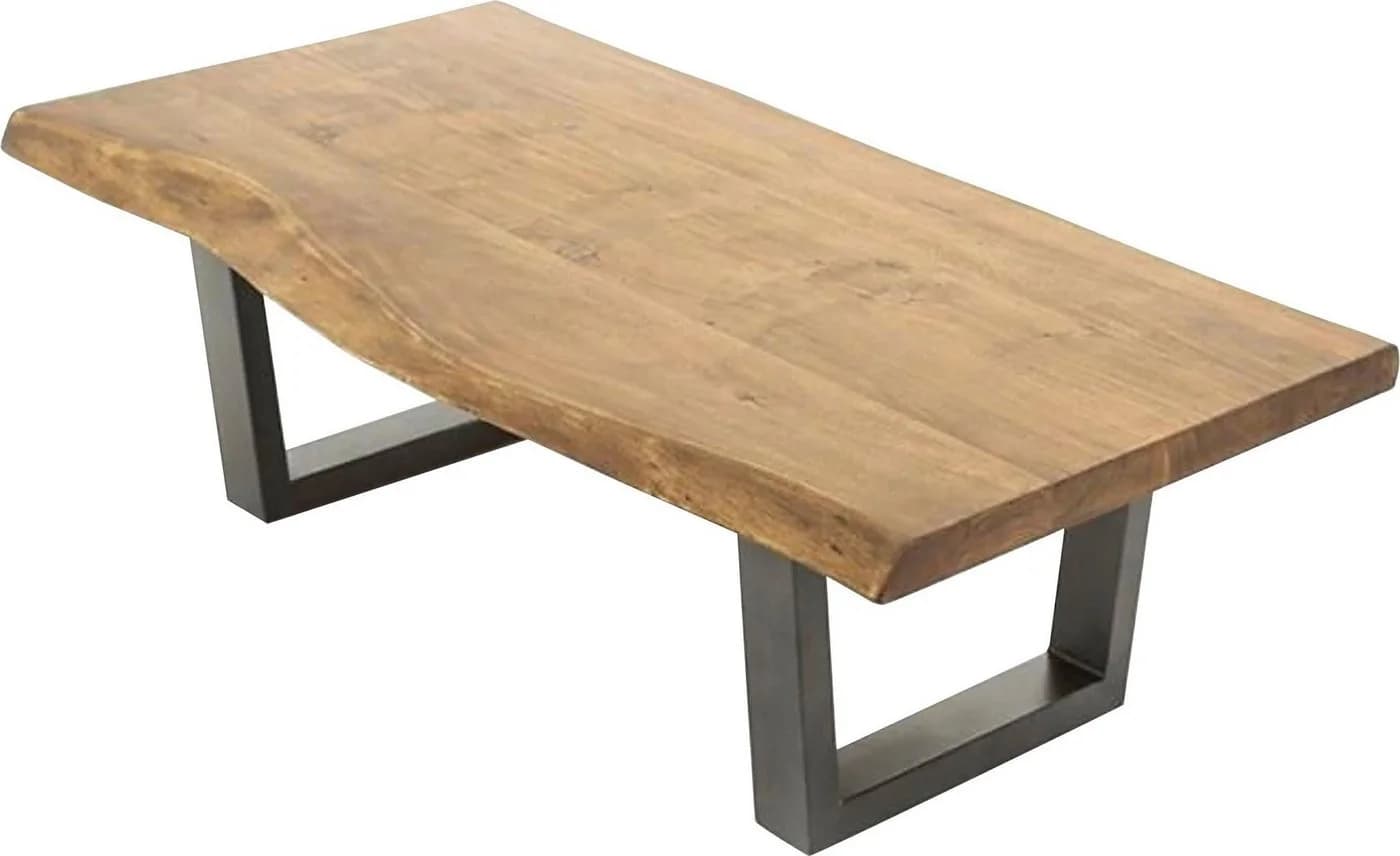 byLIVING Couchtisch Judy Massivholz Braun Schwarz - Bild 4