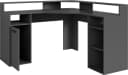 byLIVING Gamingtisch Fox Eck-Schreibtisch Anthrazit Modern Bild 4