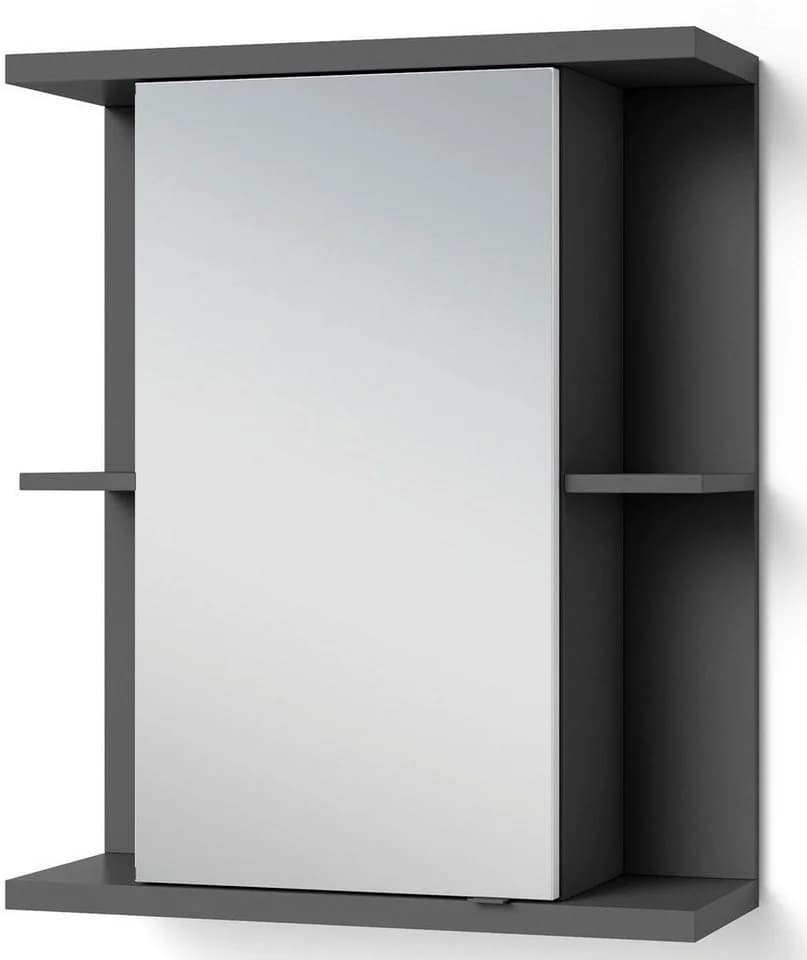 byLIVING Spiegelschrank Nebraska Anthrazit mit Ablagen - Bild 4