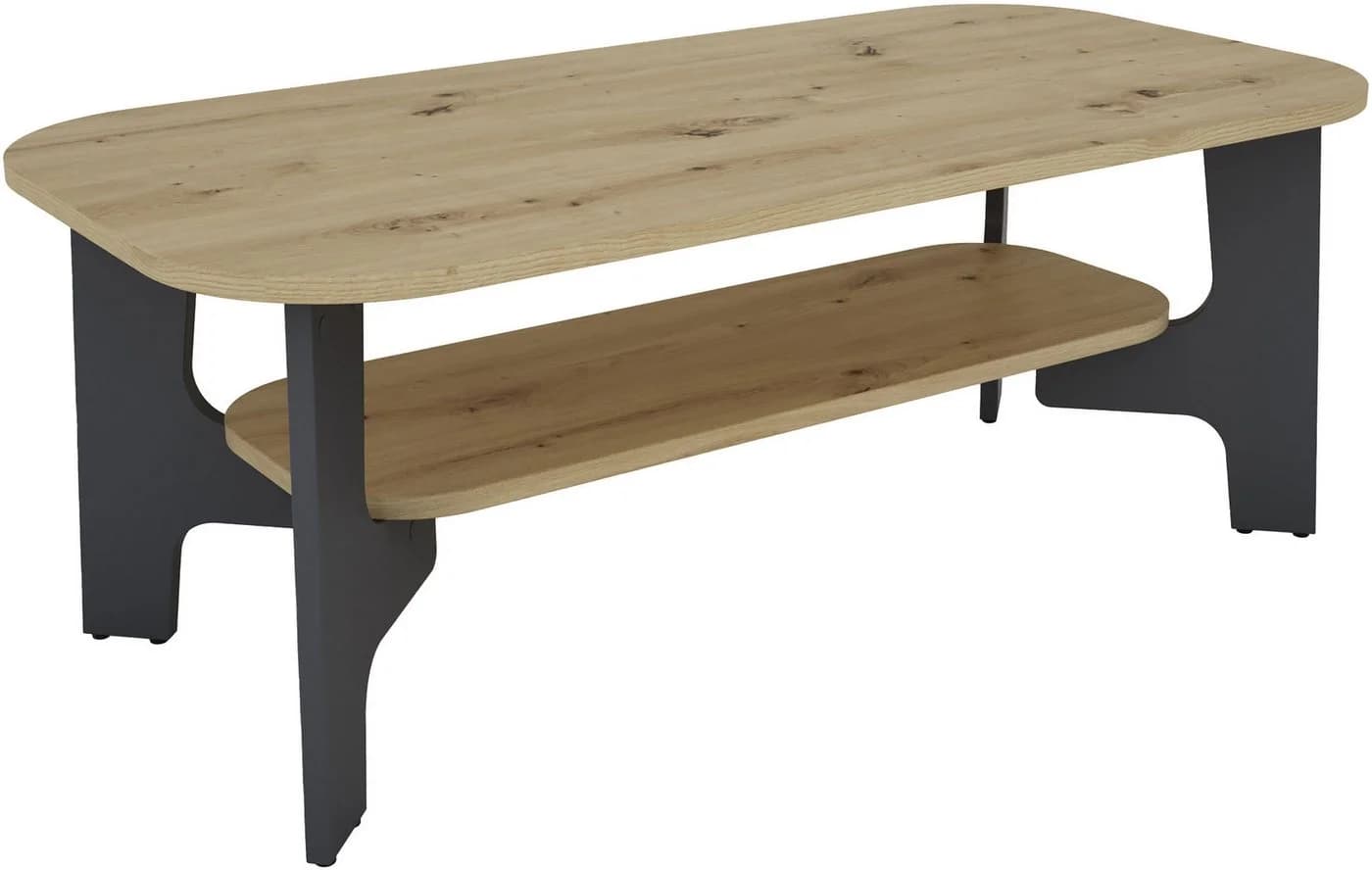byLIVING Couchtisch JONNY Artisan Eiche Anthrazit - Bild 3