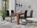 byLIVING Esstisch Nori Old Wood Anthrazit Modern Bild 2