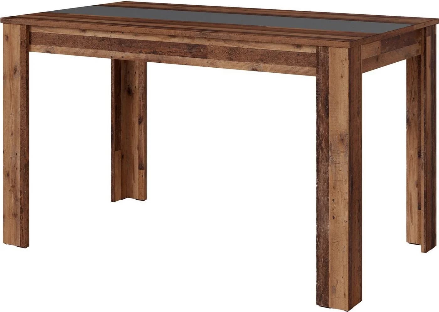byLIVING Esstisch Nori Old Wood Anthrazit Modern - Bild 5