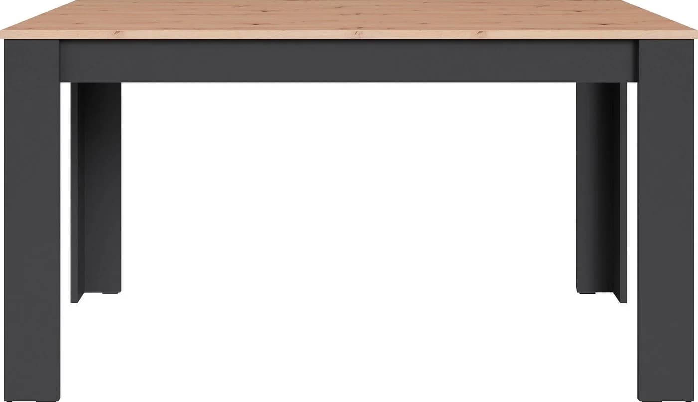 byLIVING Esstisch Nori Anthrazit Eicheoptik 120cm - Bild 2