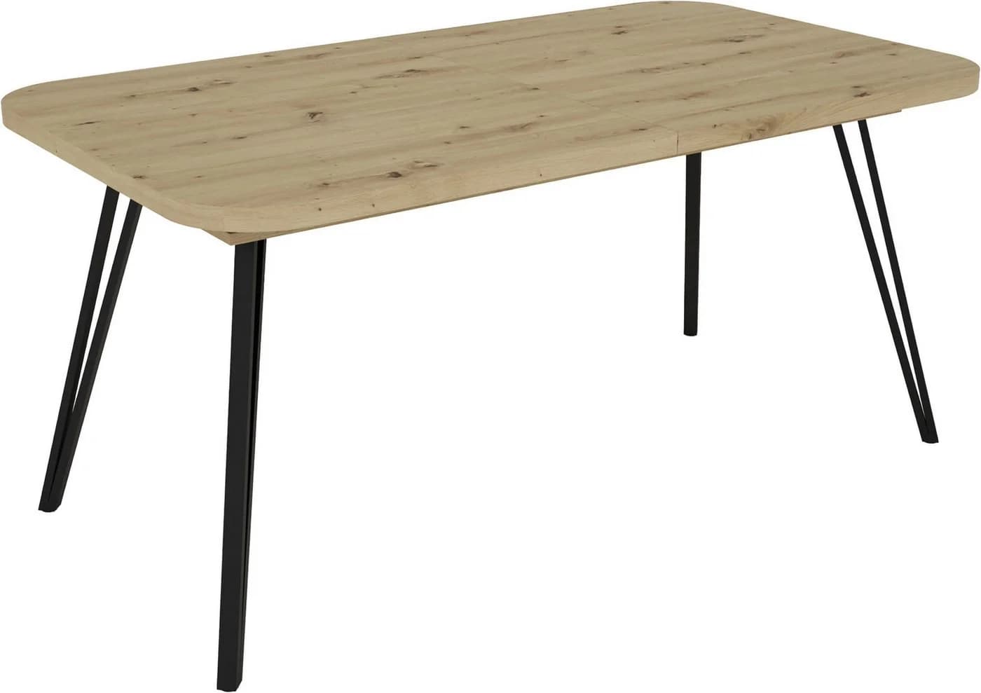 BYLIVING Kulissentisch Life Ausziehbar Artisan Eiche Schwarz - Bild 5