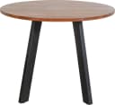 BYLIVING Esstisch Tara 100cm Rund Akazie Natur Schwarz Bild 4