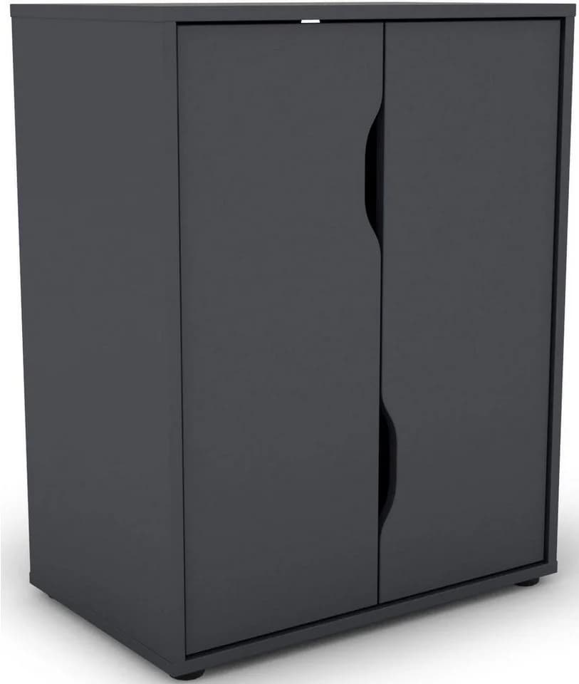 byLIVING Aktenschrank BELFAST Anthrazit Modern - Bild 4