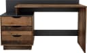byLIVING Schreibtisch Bern Moderner Computertisch Old Wood Anthrazit Bild 3